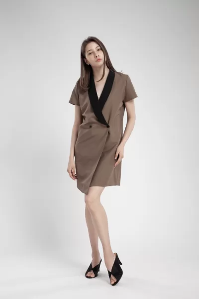 Dress Brown Black