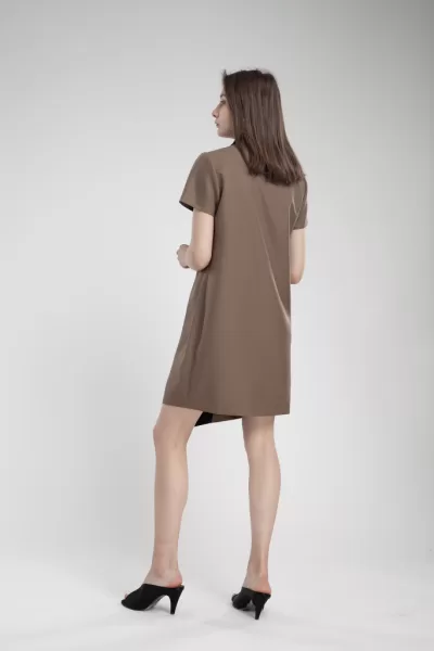 Dress Brown Black